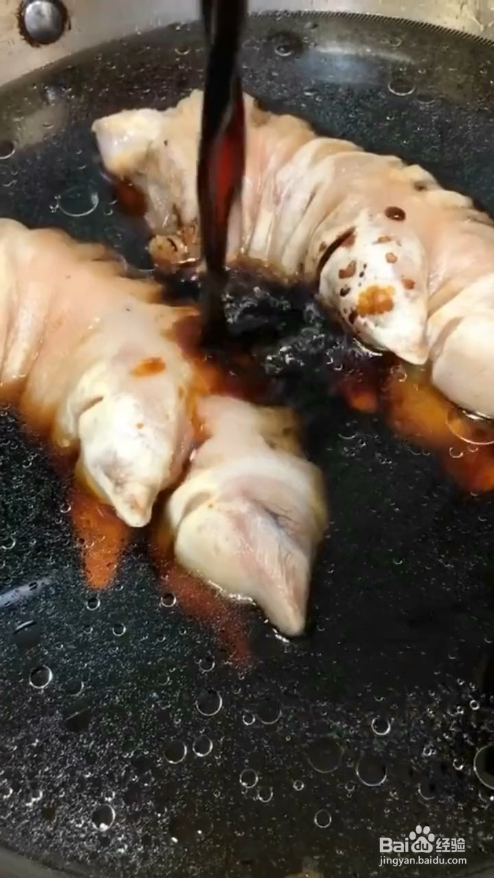 如何卤出入味好吃的猪手