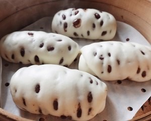 奶香红豆馒头卷