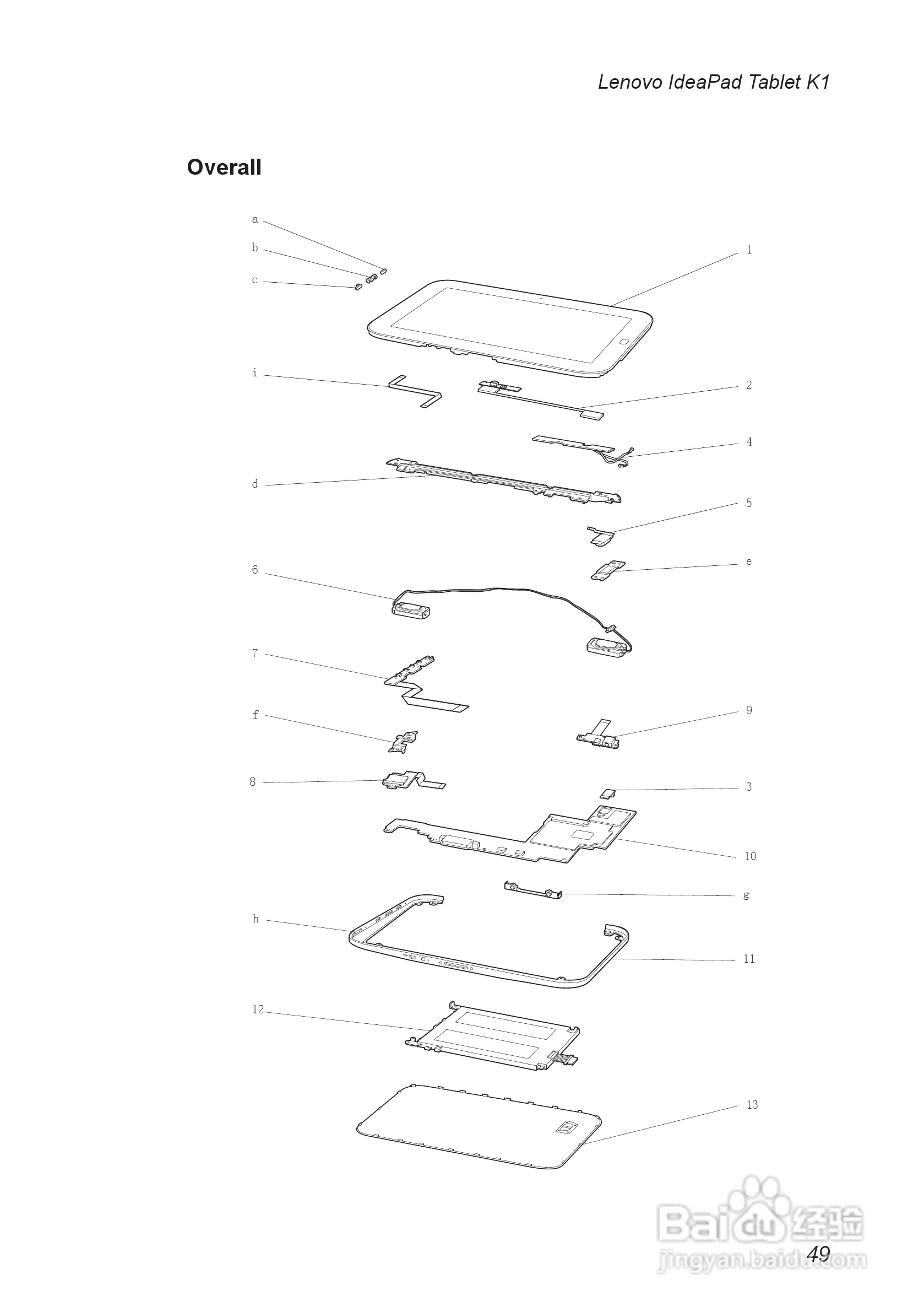 联想IdeaPad Tablet K1笔记本电脑说明书:[6]