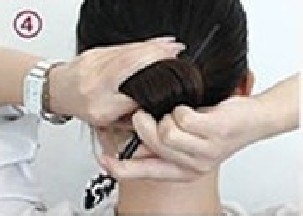 如何盘发(图解)