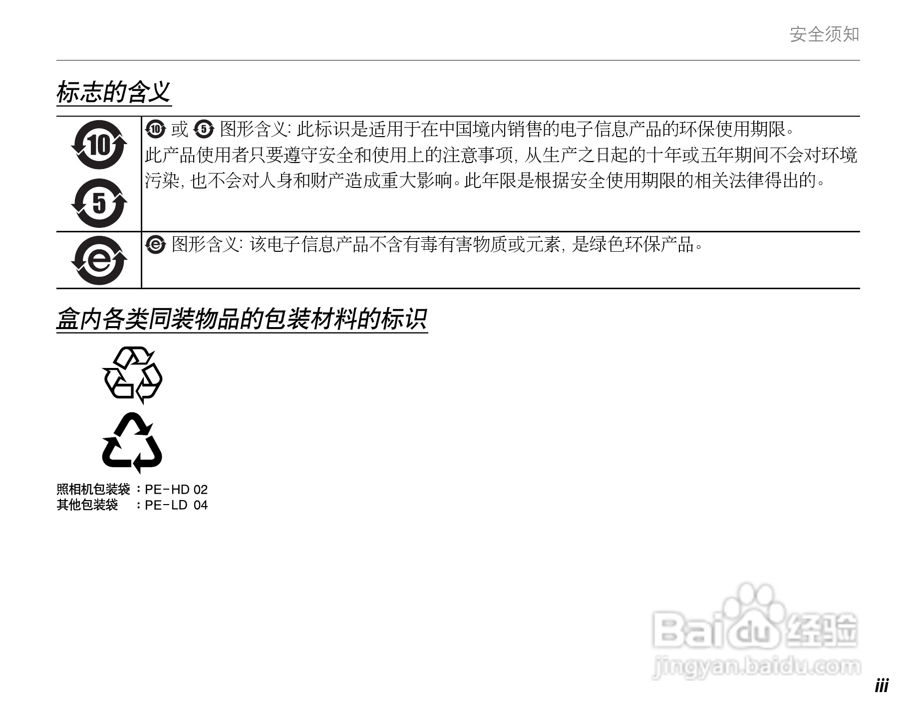 富士FinePix SL260数码相机使用说明书:[1]