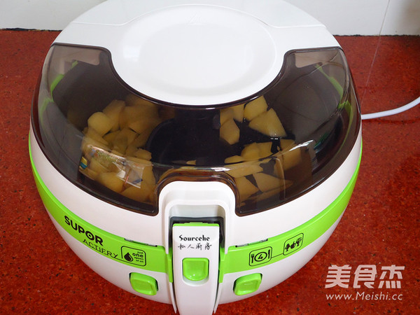 椒盐土豆块的做法