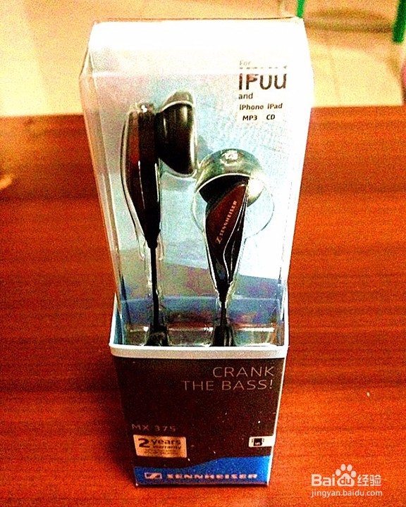 森海塞尔 MX375开箱晒物