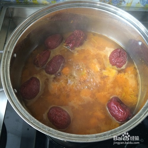 愚人家常菜之“红枣南瓜粥”