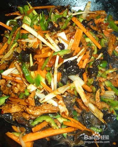 正宗鱼香肉丝做法