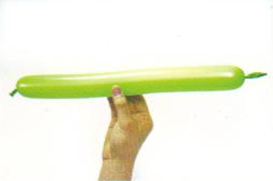 魔法气球造型系列之儿童脚踏车气球制作（上）