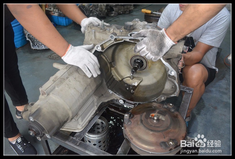 别克君越行驶过程中加速无力,挂D档有冲击