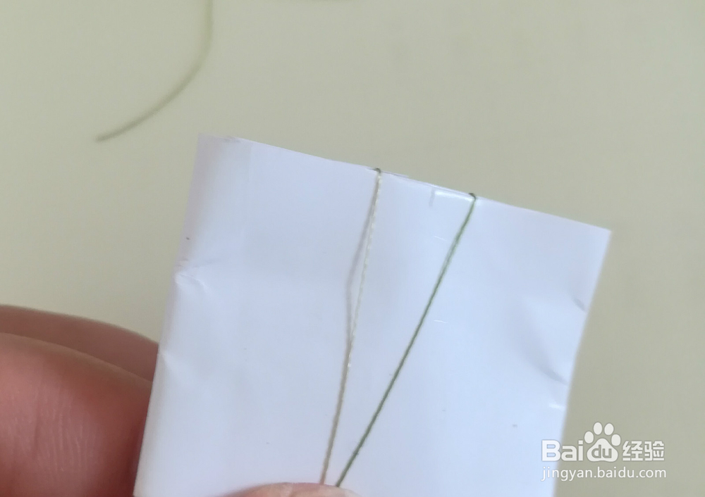 做杂色流苏的方法