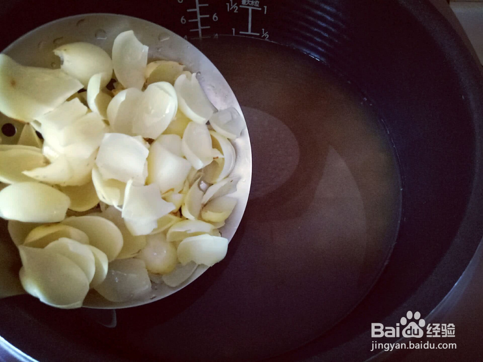 百合绿豆粥的做法