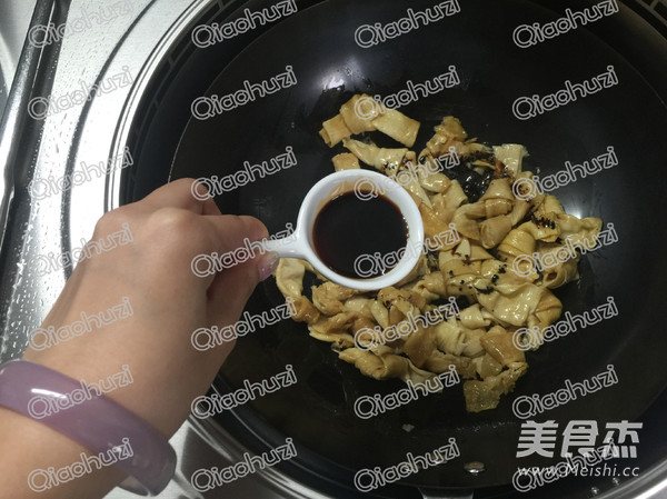 啤酒伴侣—香卤腐皮结