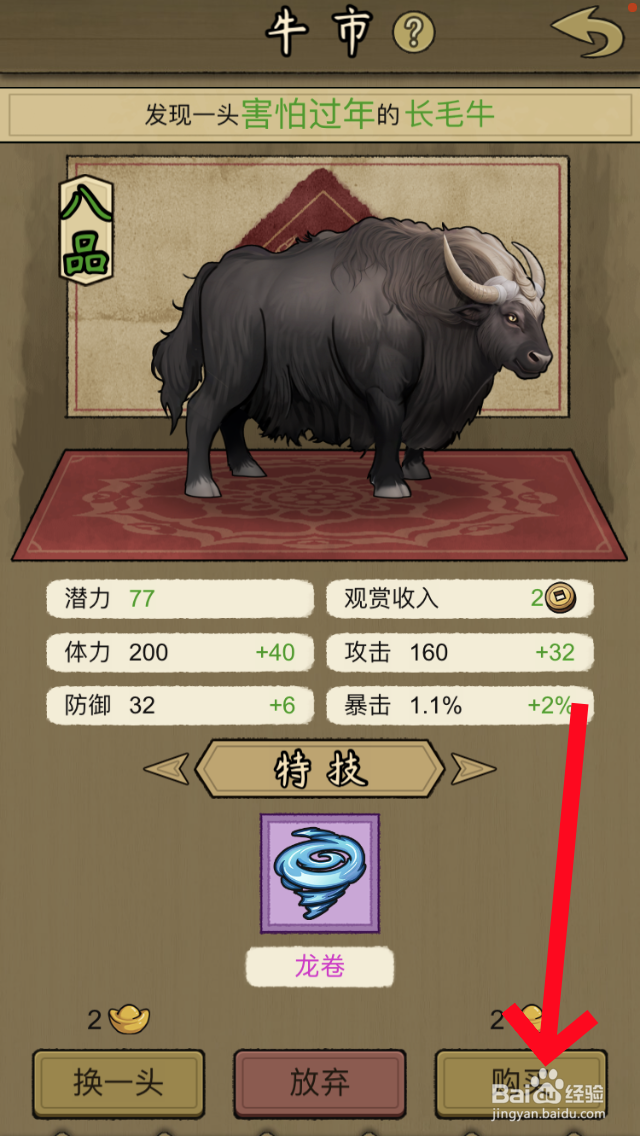 叫我养牛王如何购买一头害怕过年的长毛牛
