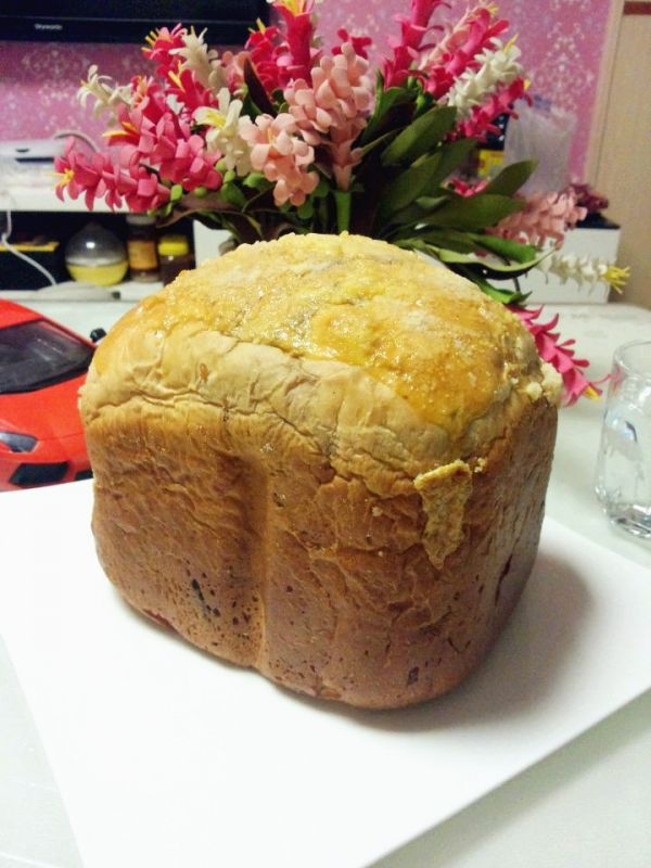 牛奶可可双色玉米土司