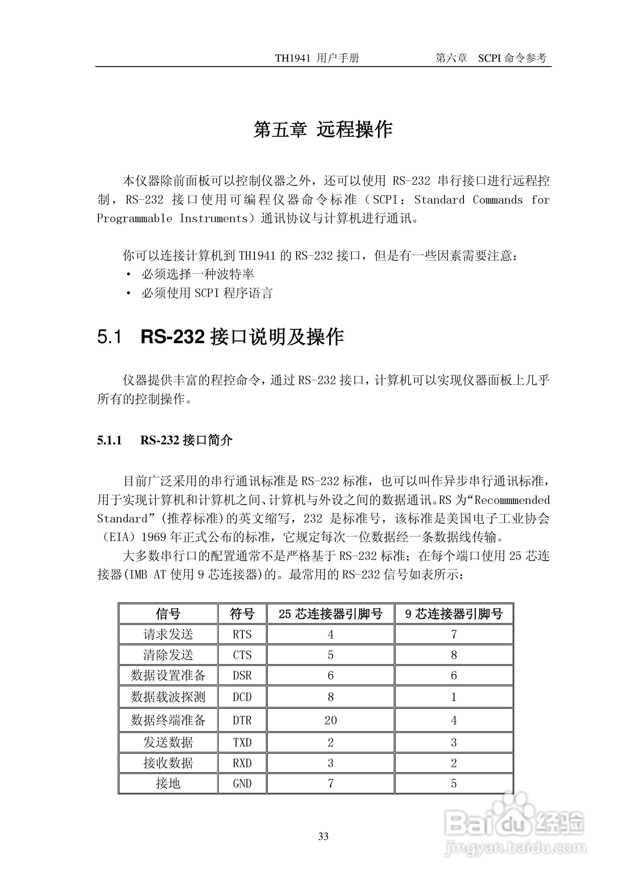 锦流源电子TH1941数字多用表说明书:[4]