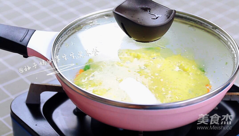 蔬菜奶酪米饭煎饼