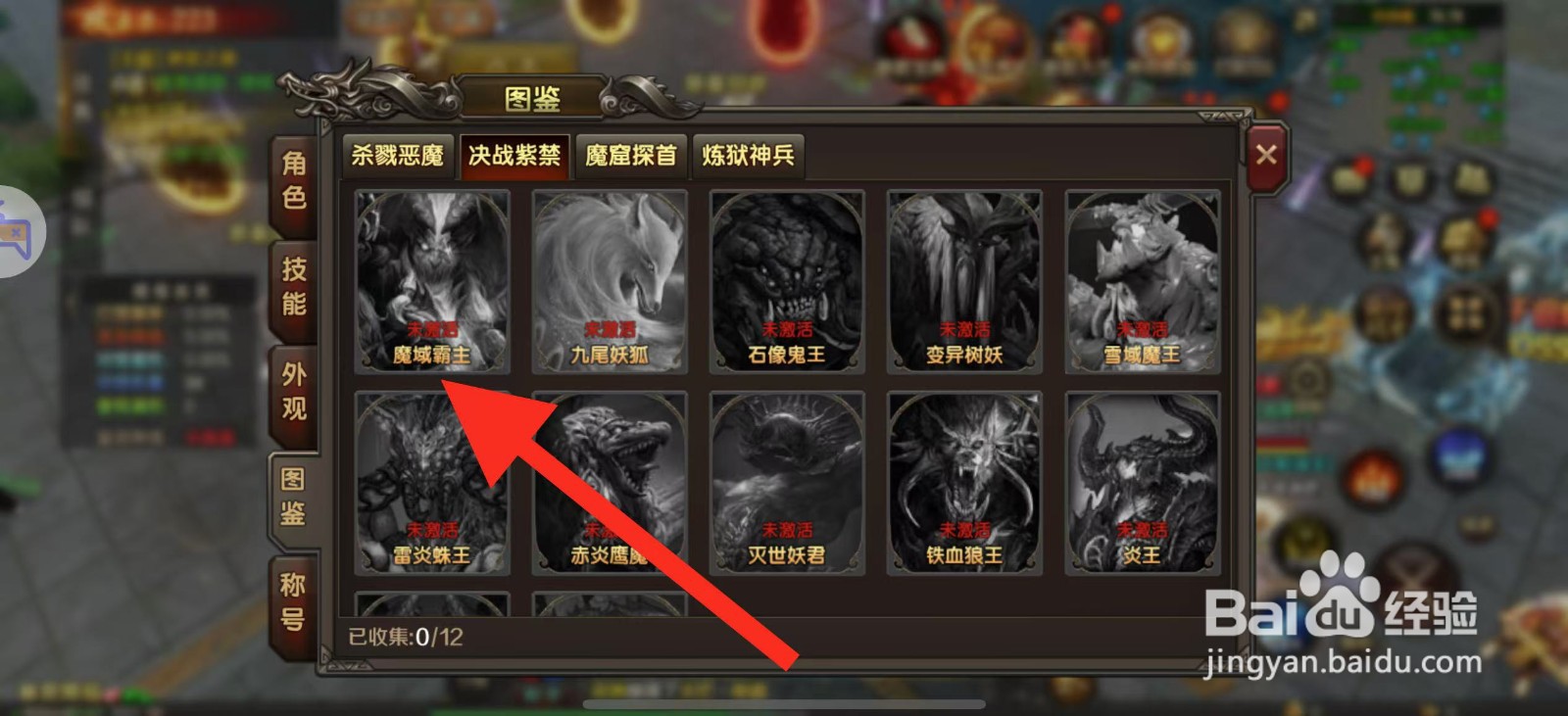 万剑至尊怎么查看【魔域霸主】