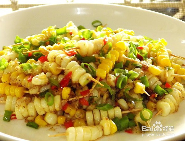 自制椒盐玉米串