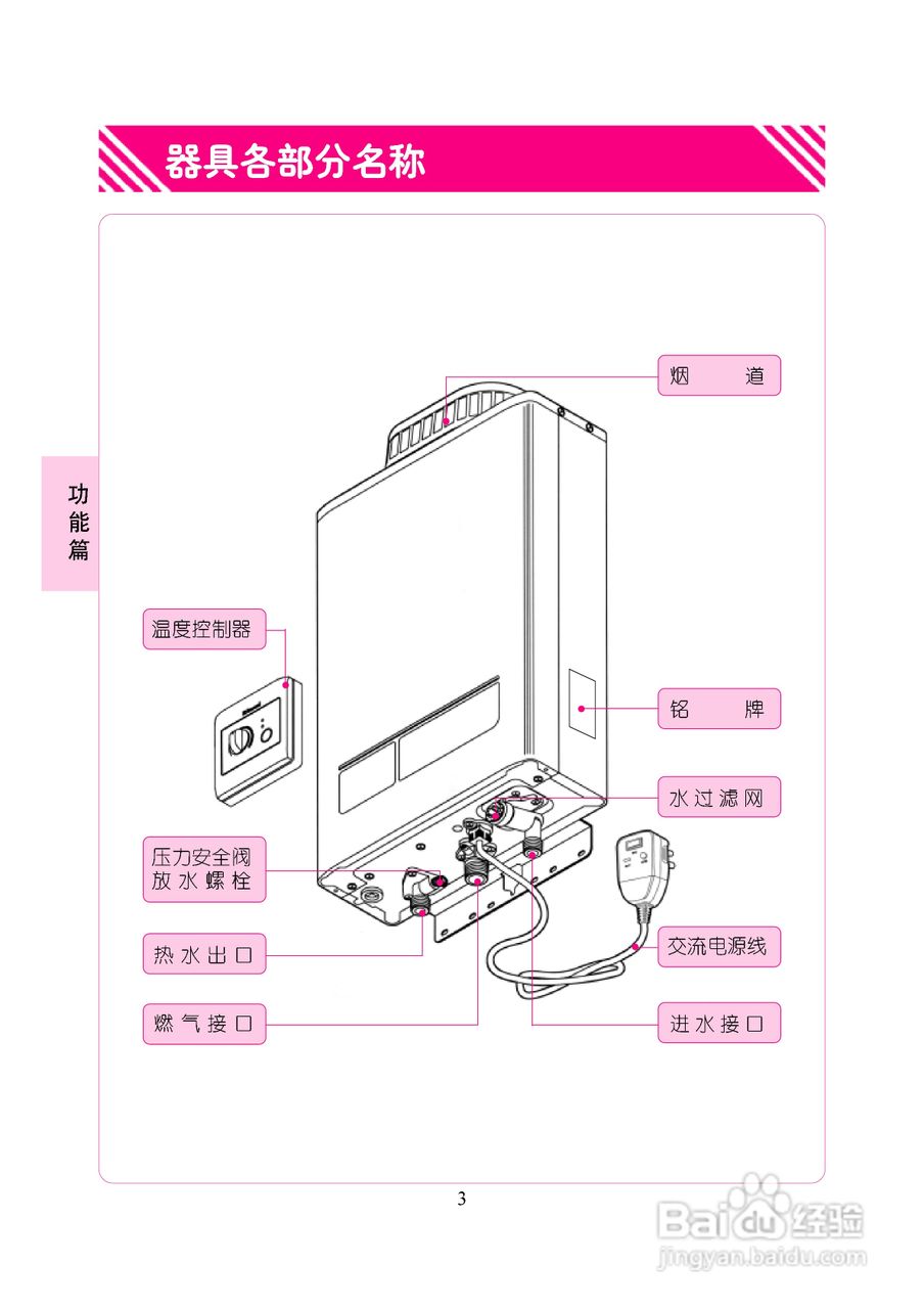 林内热水器JSW22-B型使用说明:[1]