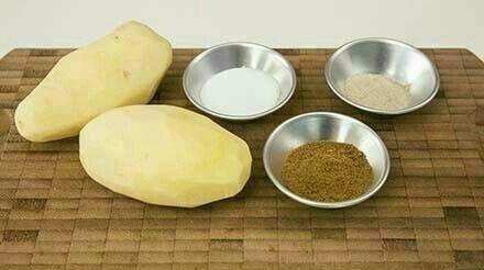 用微波炉自制薯片