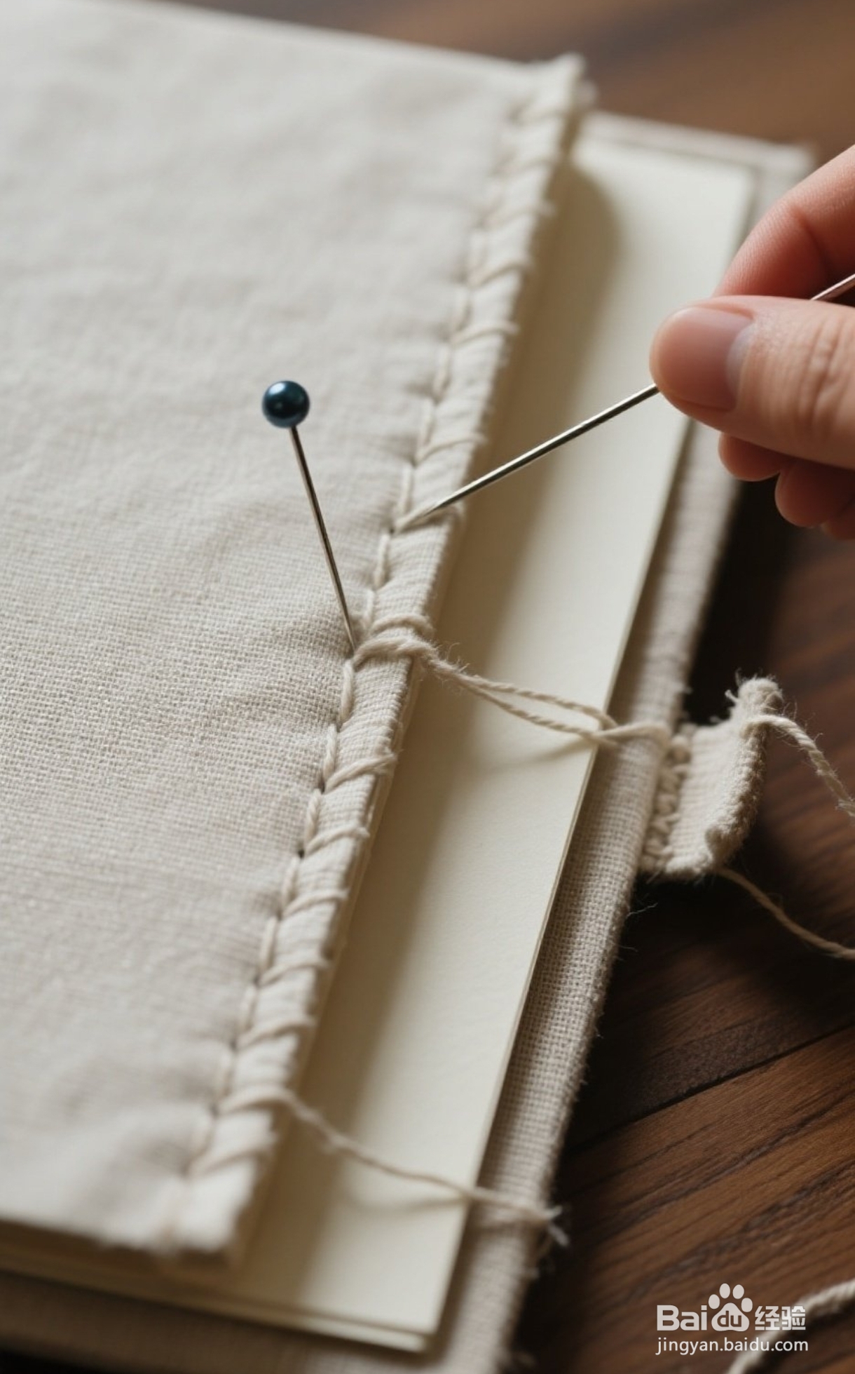 怎么制作牛仔活页笔记本