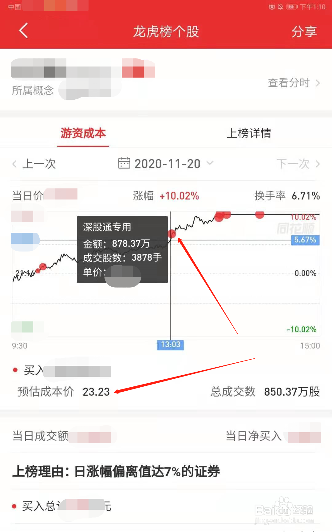 龙虎榜怎么查看游资机构成本