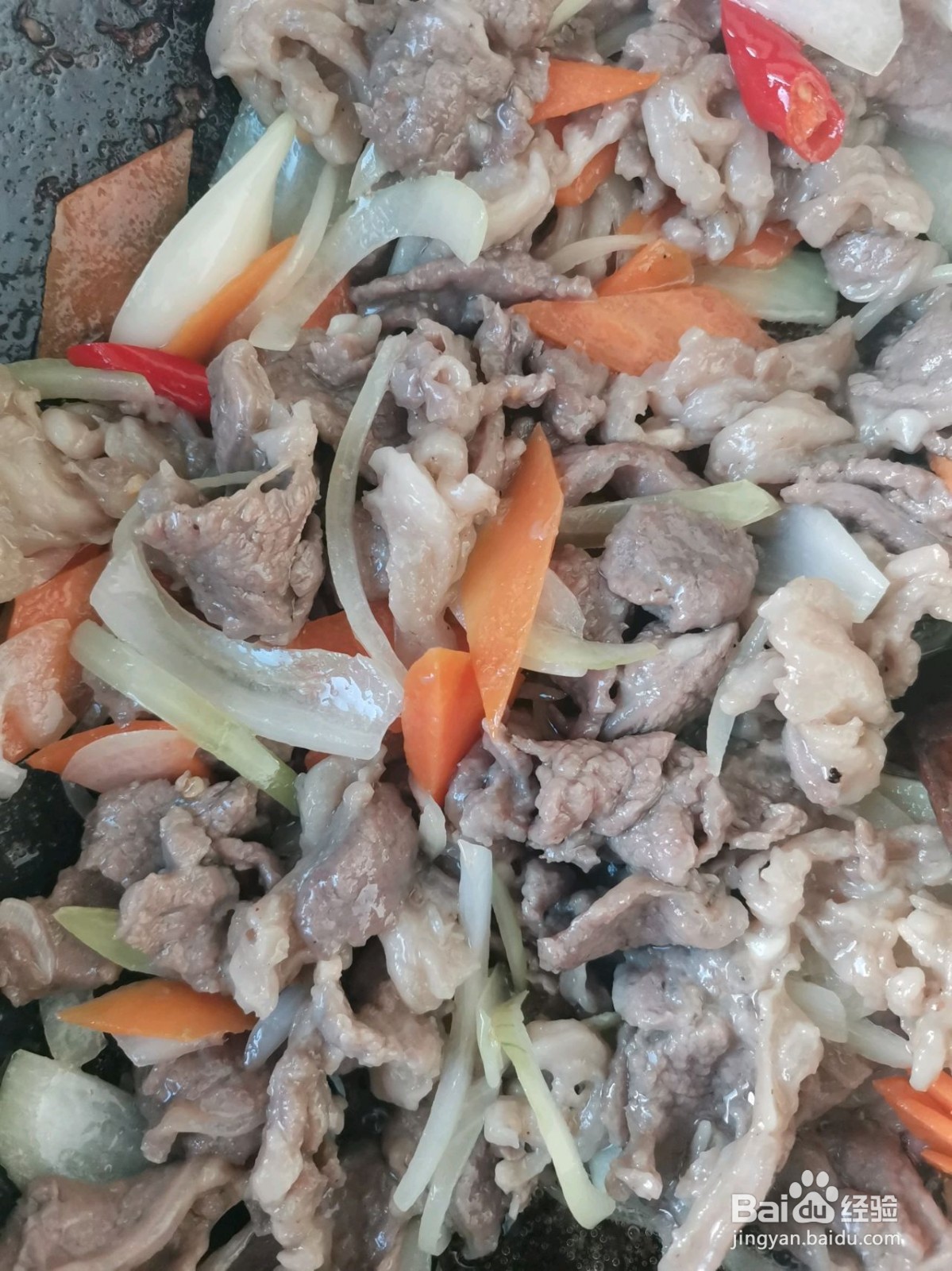 葱香羊肉的做法