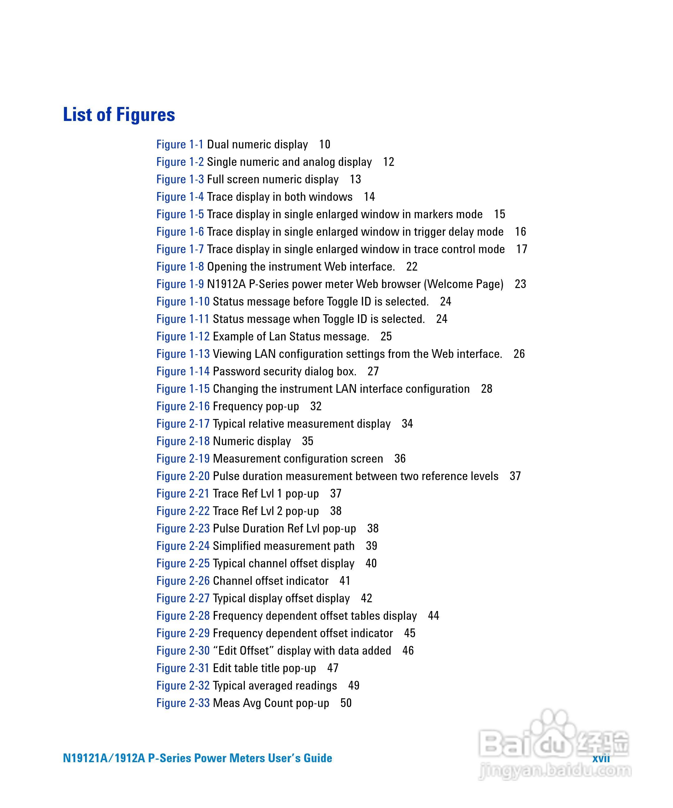 N1911A功率表使用手册:[2]