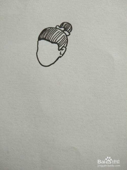 舞蹈动作简笔画 百度经验