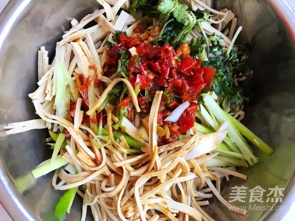 凉拌豆腐丝的做法