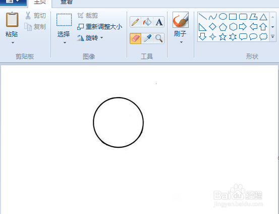 用电脑画白萝卜简笔画