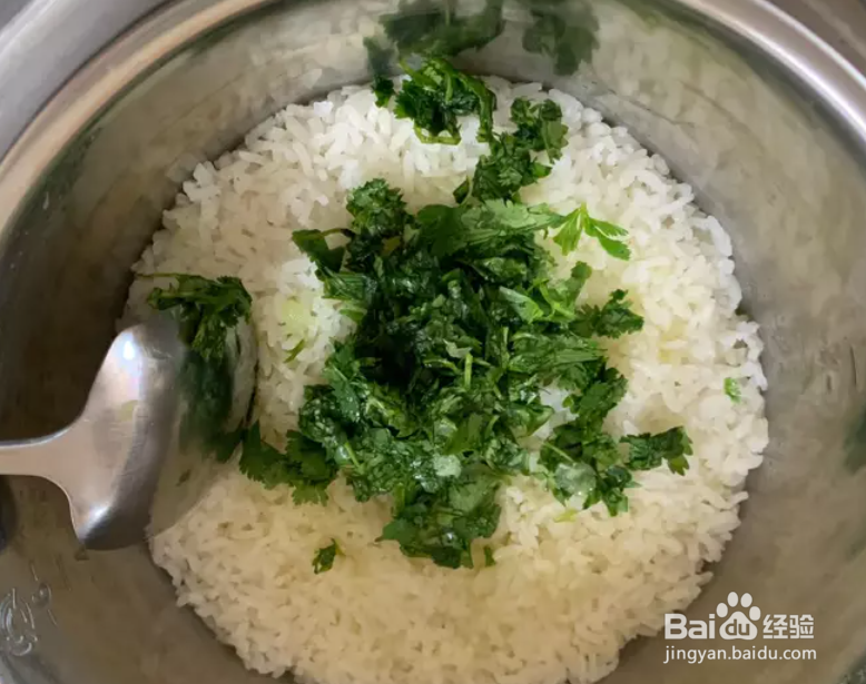 教你做香菜柠檬饭