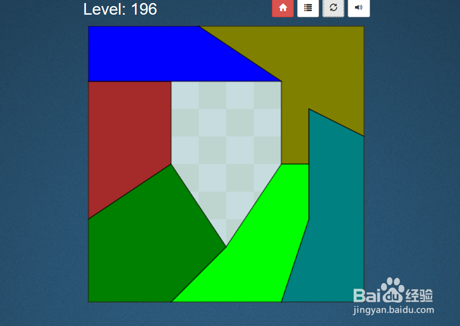 Shape Fill HD的Level：196如何通过？
