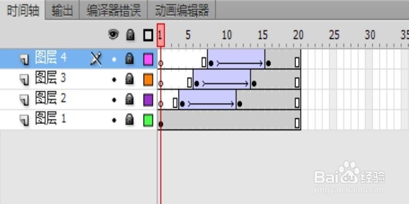 Flash文字效果系列教程：[1]幻影文字