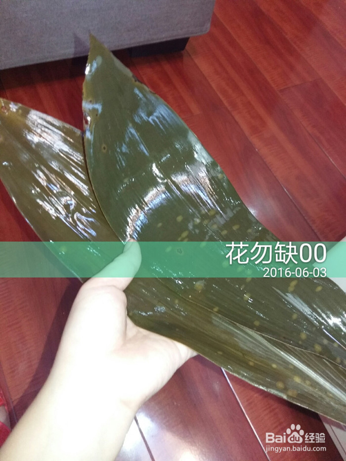 好吃的鲜肉粽子和腊肉粽子做法
