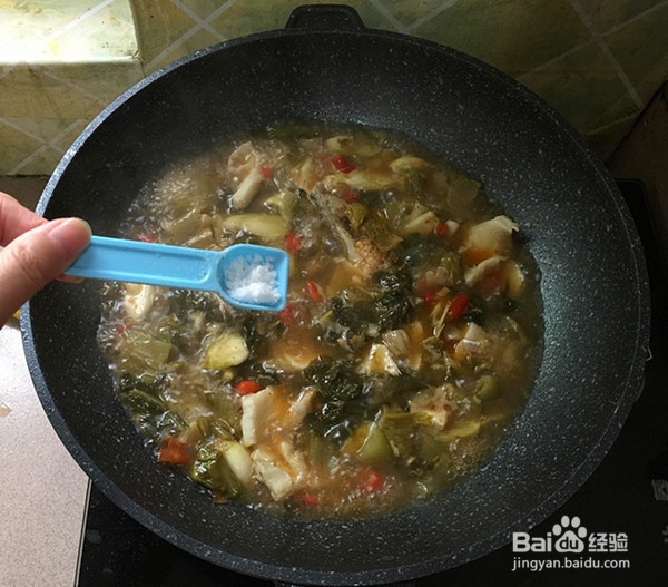 教你做酸菜鲈鱼