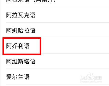 iPhone14如何设置音频语音为阿乔利语
