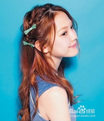 3D立体编发 变身小清新乖乖女