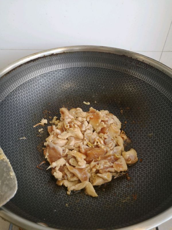 黑椒蒜香鸡肉蘑菇