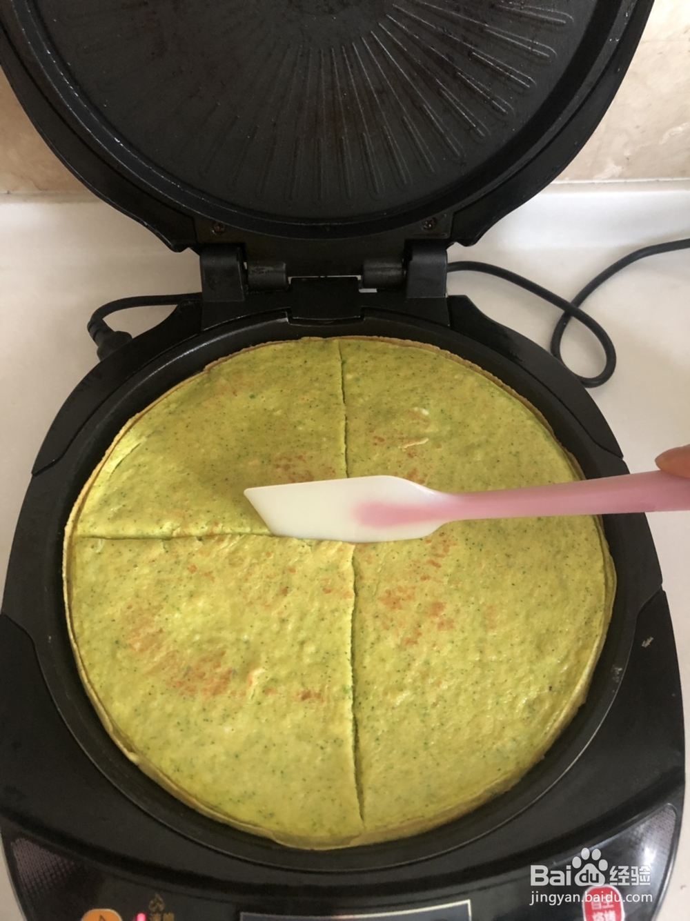 小孩子超喜欢的西兰花鸡蛋饼
