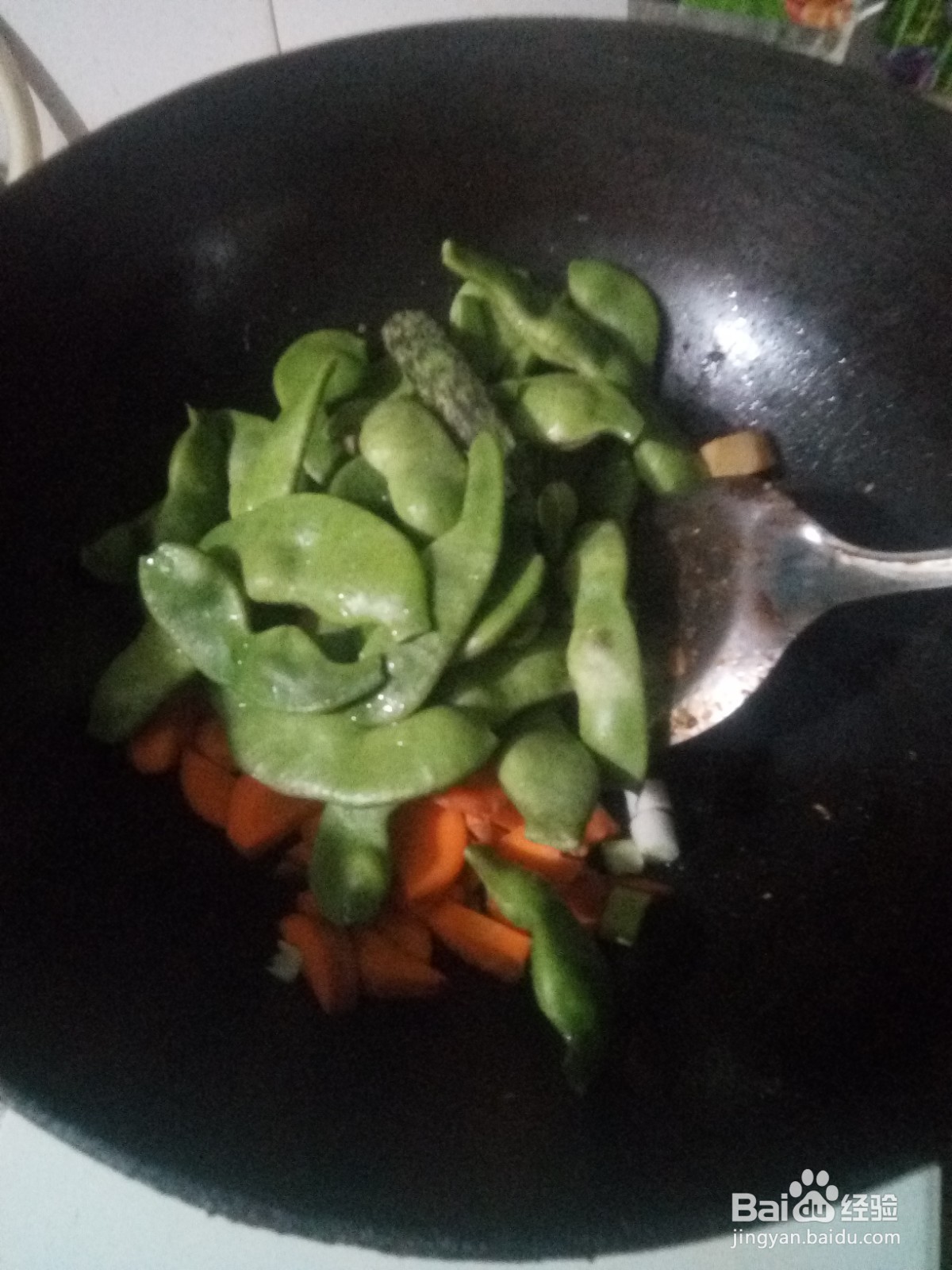 豆角炖土豆块