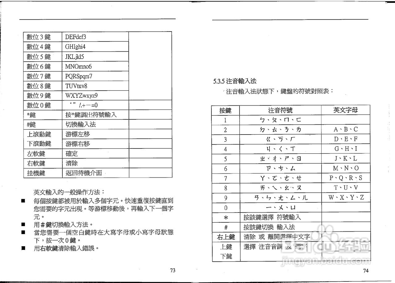 声宝GK-801型手机说明书:[4]