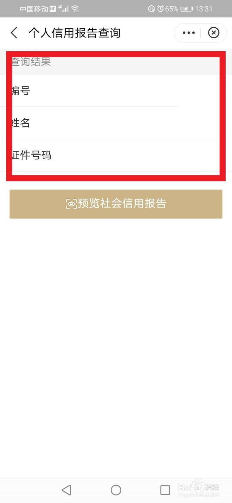 什么软件可以查征信