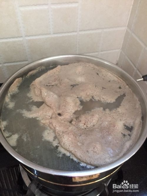 筒子骨焯水步骤