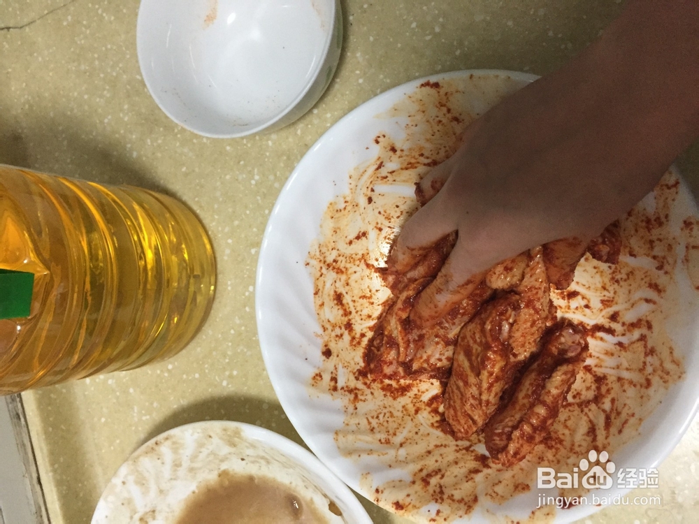 奥尔良蜜制鸡翅的做法