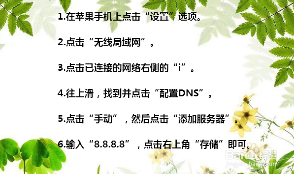 苹果手机wifi连接上不能上网怎么办