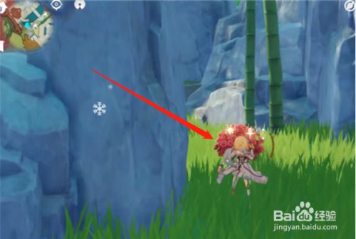 原神胡桃霓裳花采集路线攻略 百度经验
