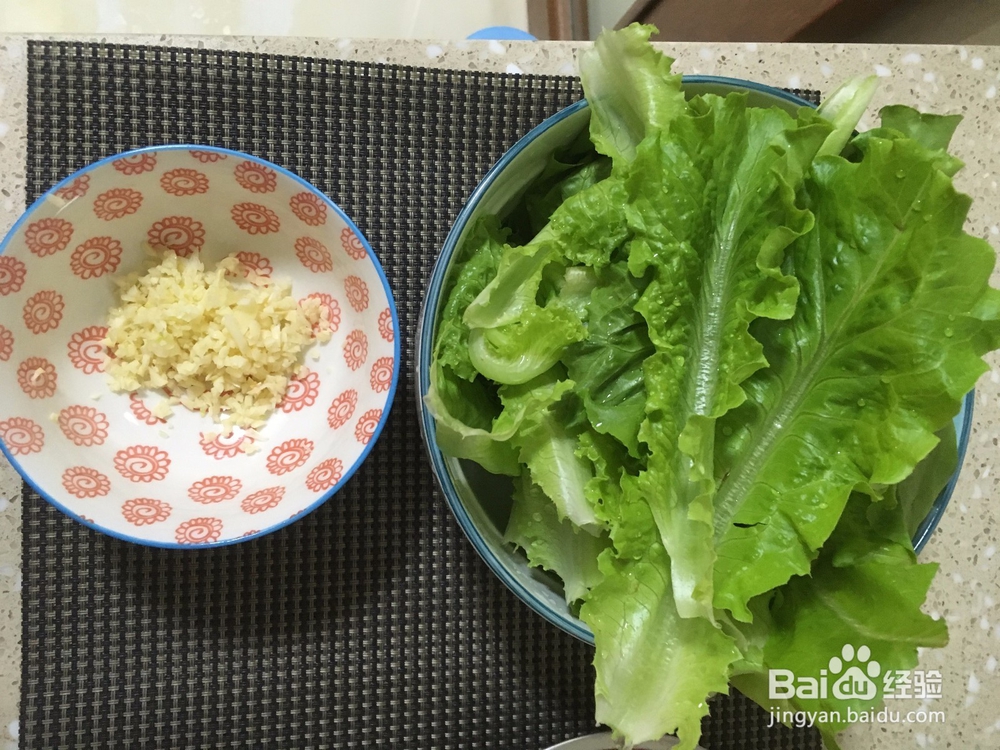蒜泥生菜做法