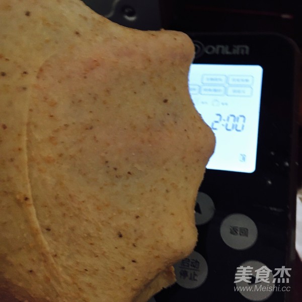 全麦土司的做法