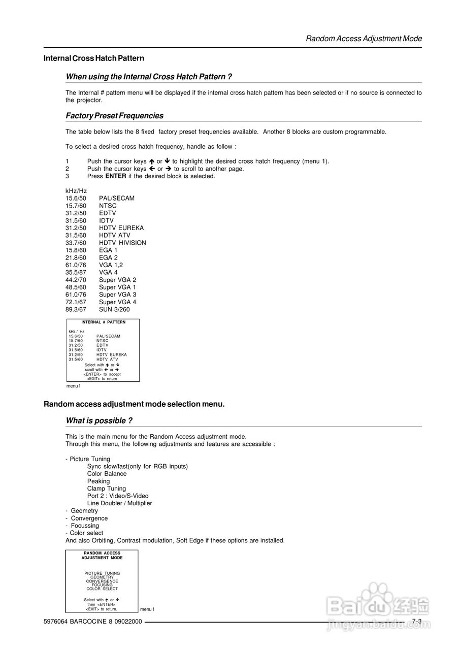 Barco巴可 Cine 8投影机说明书:[5]