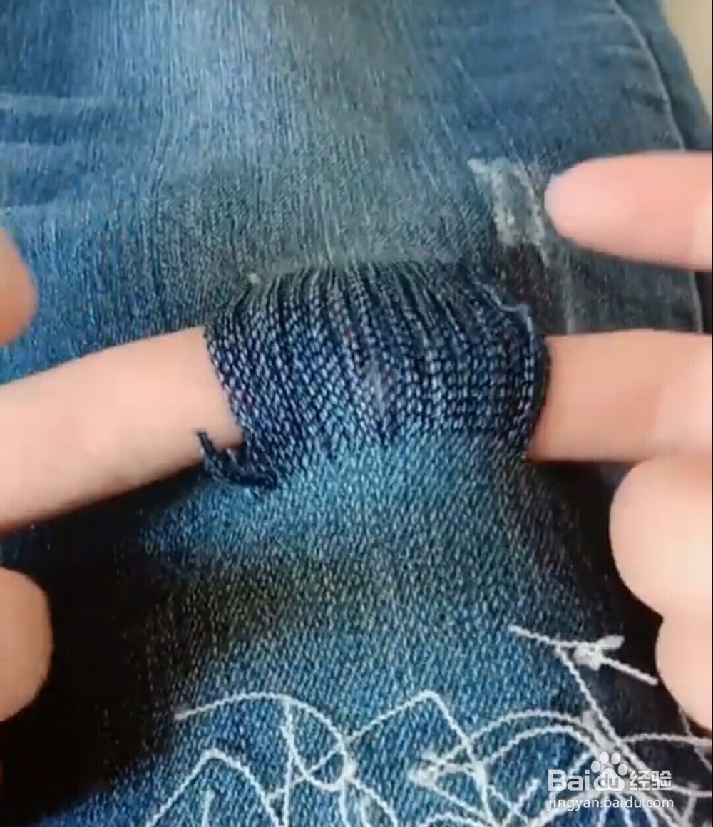 怀旧版牛仔裤做法