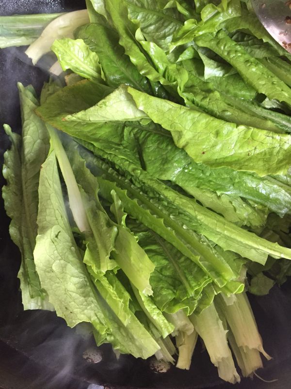 豆豉鲮鱼油麦菜